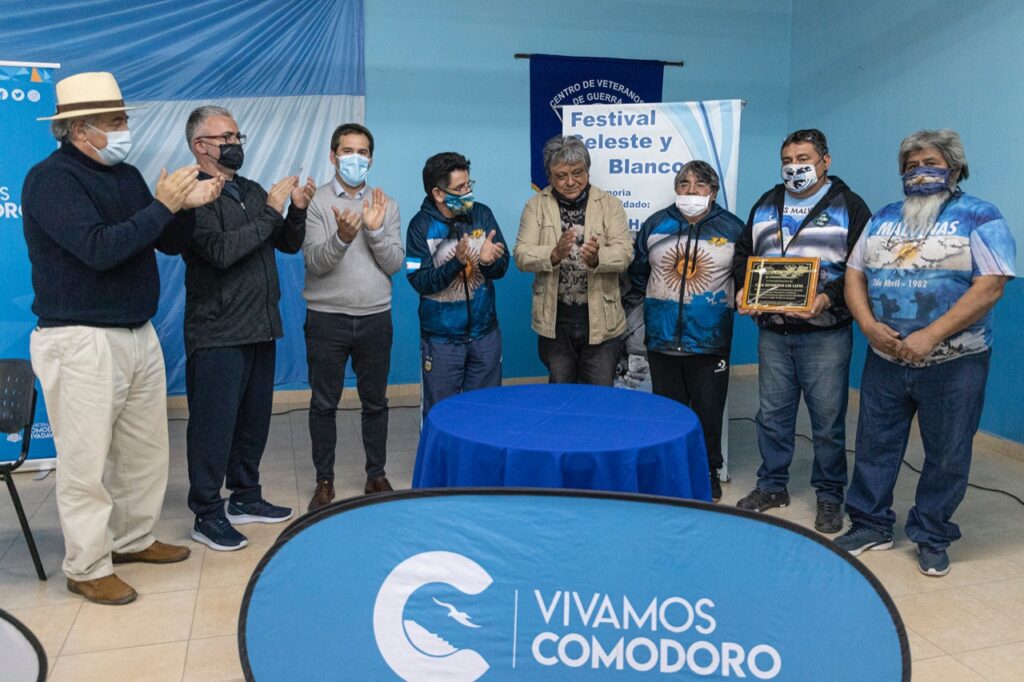 Luque presidió la presentación del torneo de fútbol “Héroes de Malvinas”