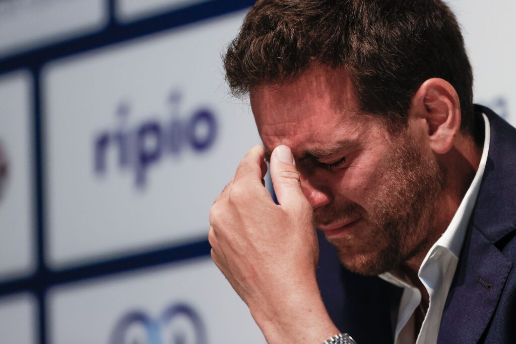 Del Potro anunció su posible retiro