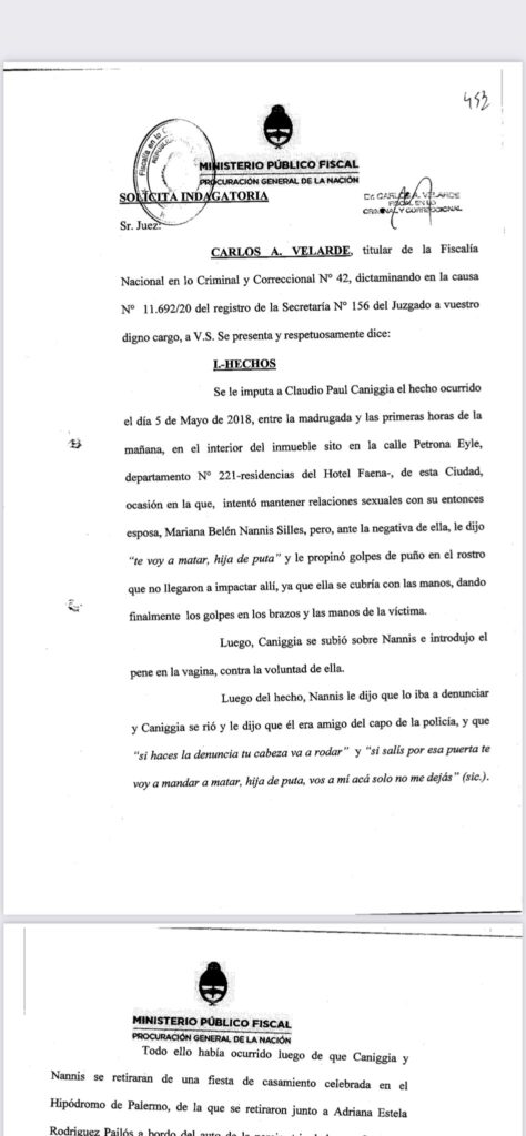 Llaman a indagatoria a Claudio Caniggia por abuso sexual