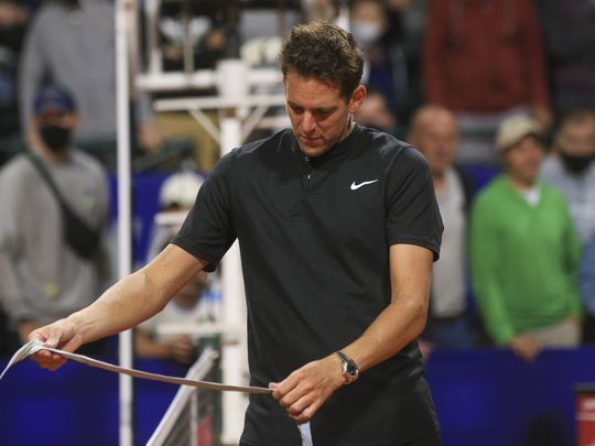 Del Potro cayó ante Delbonis y comienza a retirarse del tenis