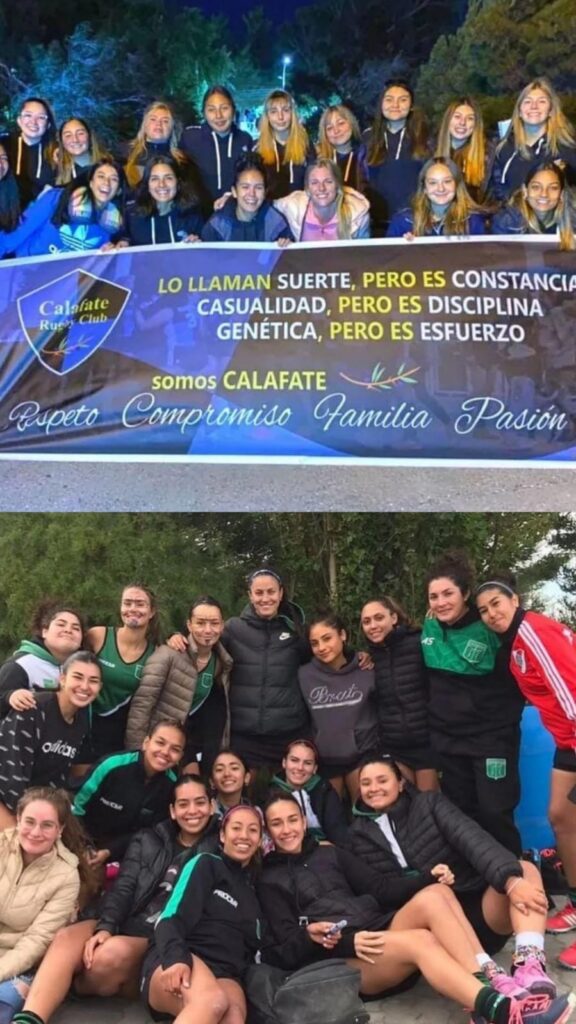 Calafate Santa Lucia viajaron al Regional de Clubes