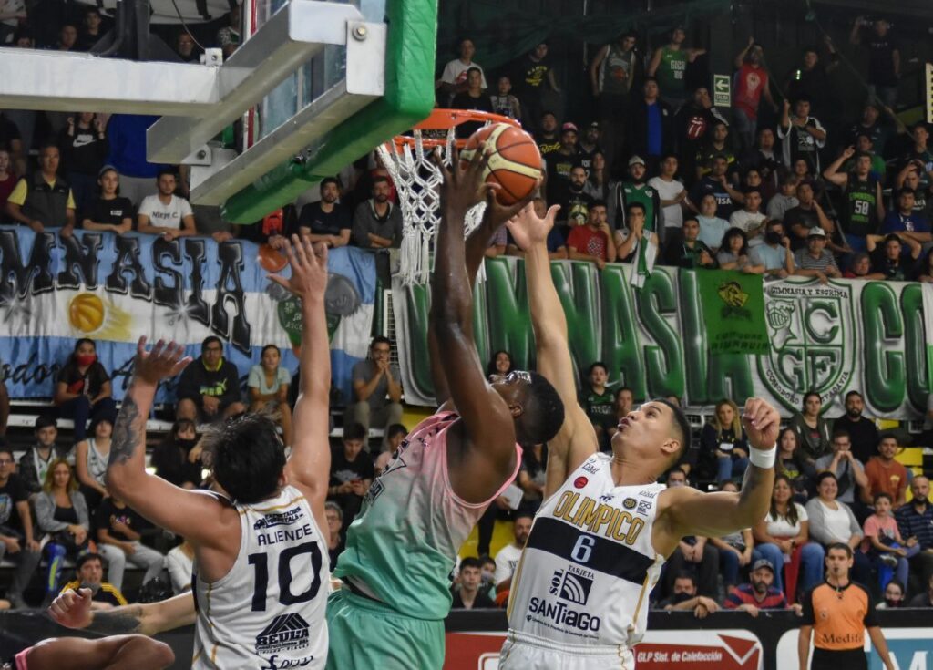 Gimnasia venció a Olimpico y continúa como escolta de Quimsa