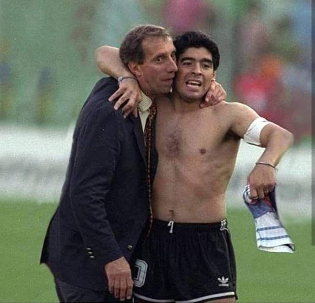 Bilardo - Diego Maradona