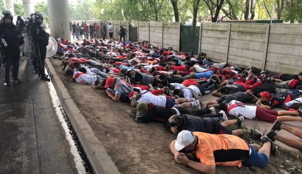 Dejaron en libertad a los barras de River