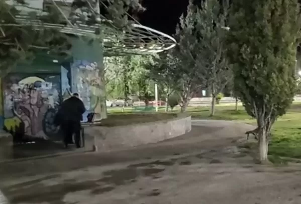 Pico Truncado, menores con un arma tumbera