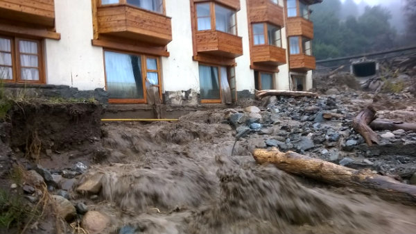 Alud en Bariloche