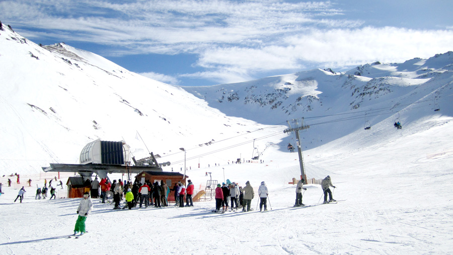 La Hoya temporada de invierno Esquel