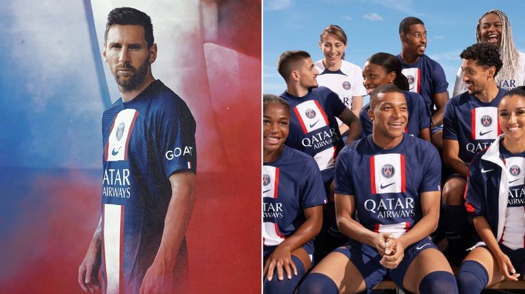Paris Saint Germain presentación de la nueva camiseta