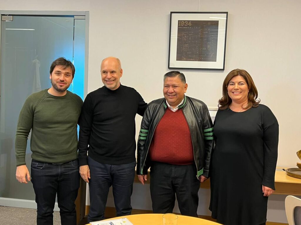 Torres, Romero, Rodriguez Larreta y Loma Ávila