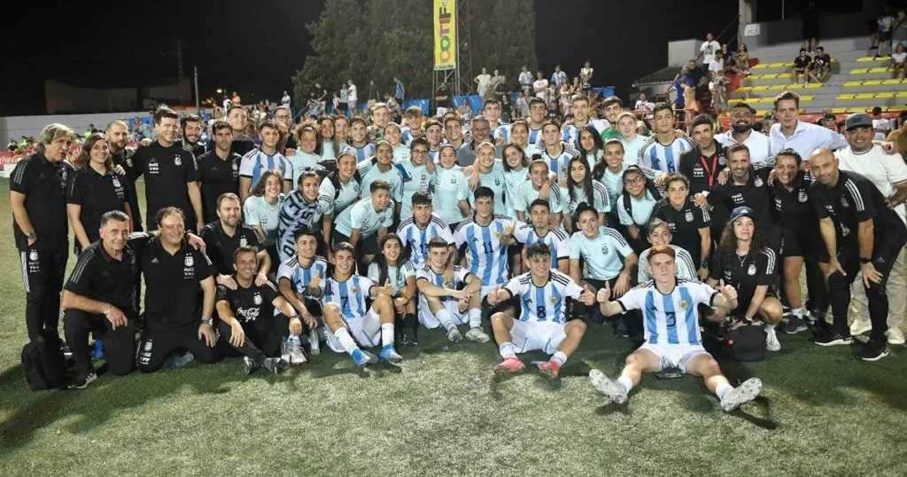 Argentina campeón Lalcudia