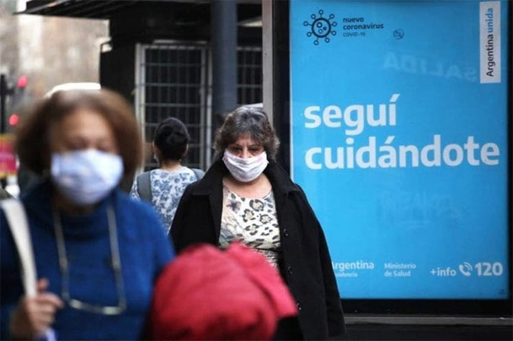 Coronavirus casos en Argentina