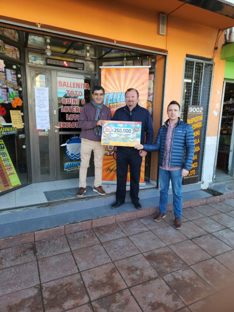 Apostador de Sarmiento se ganó 250 mil pesos en el Telebingo Chubutense