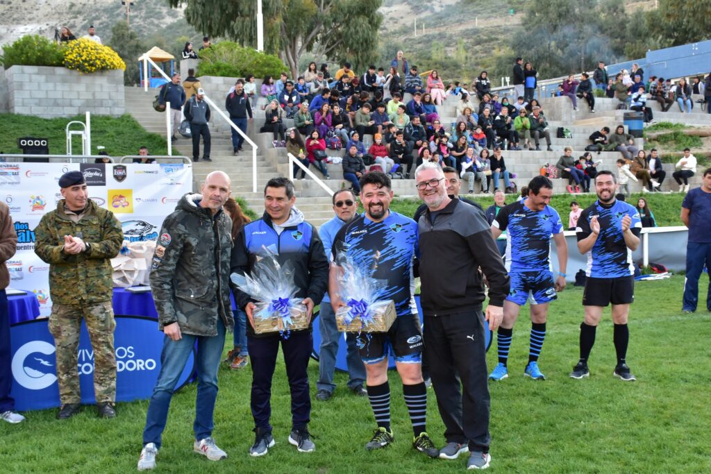Veteranos rugby homenaje Malvinas 2
