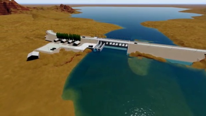 Chubut - Represa