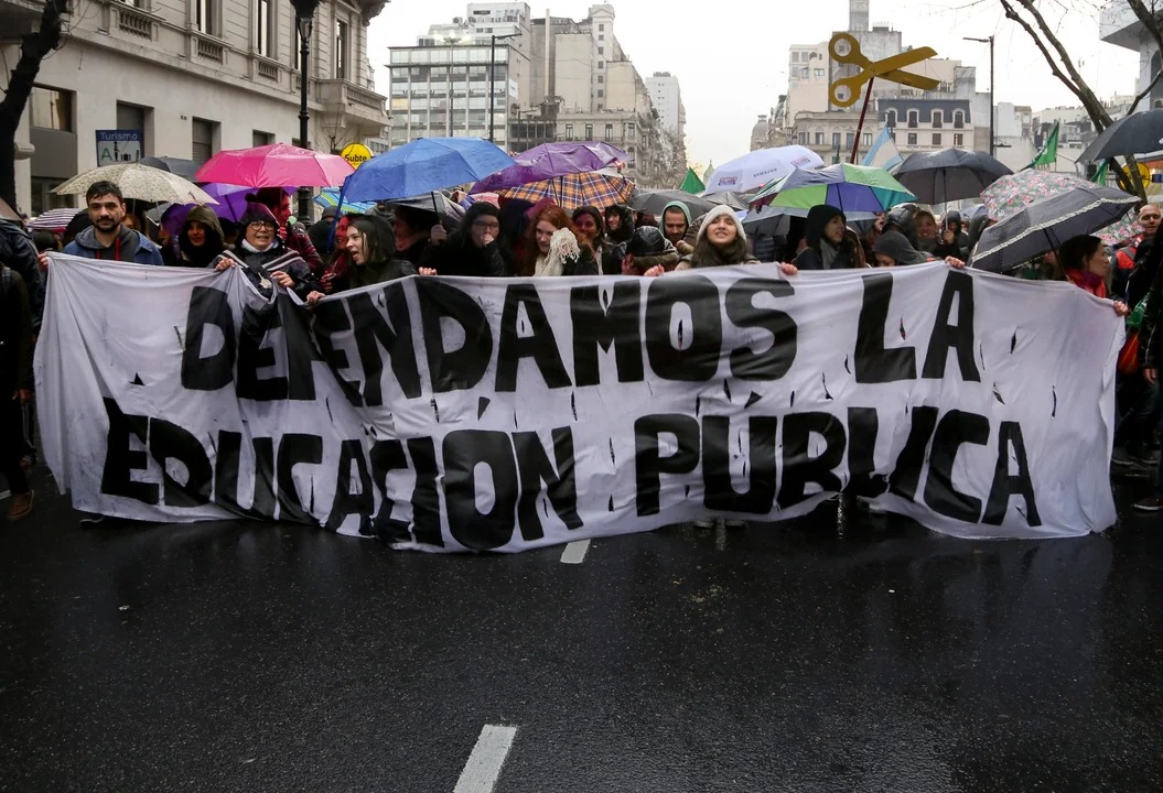 marcha universitaria